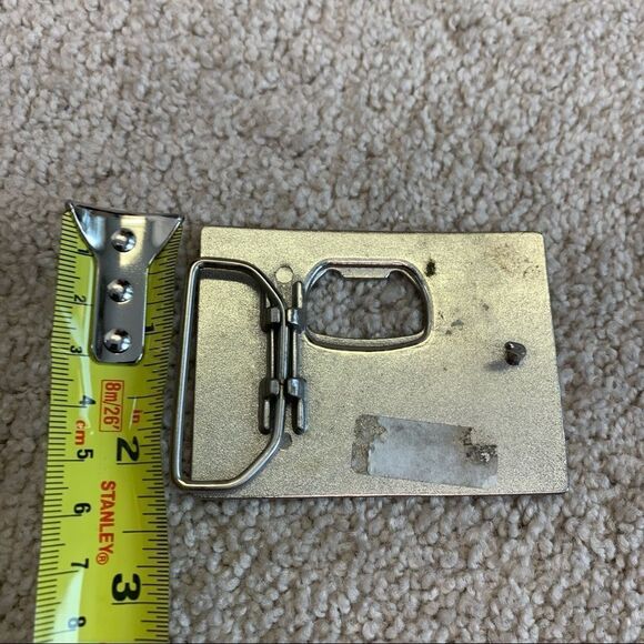 GOT BEER Black and silver beer bottle opener belt buckle - Picture 3 of 5